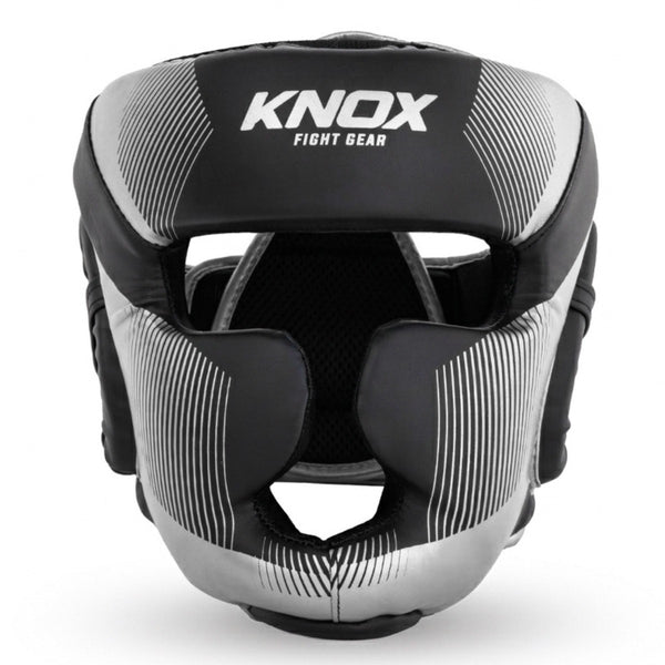 Knox Kask Bokserski Starter Czarny/Srebrny