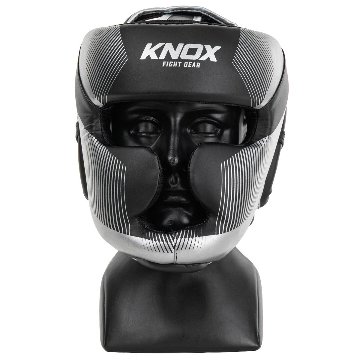 Knox Kask Bokserski Starter Czarny/Srebrny