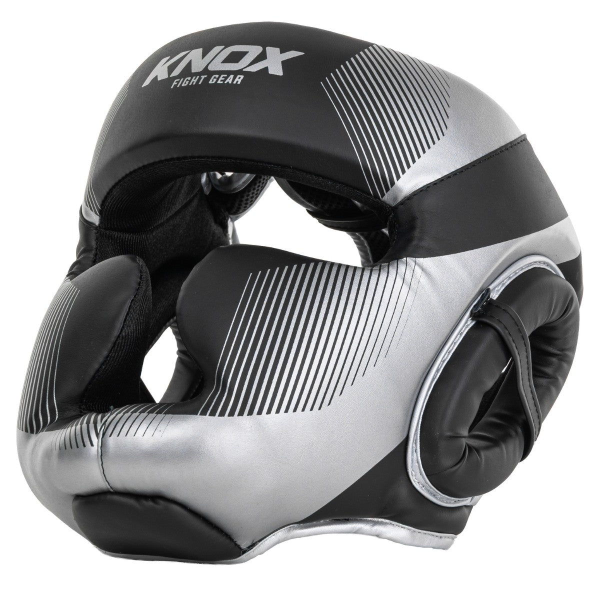 Knox Kask Bokserski Starter Czarny/Srebrny