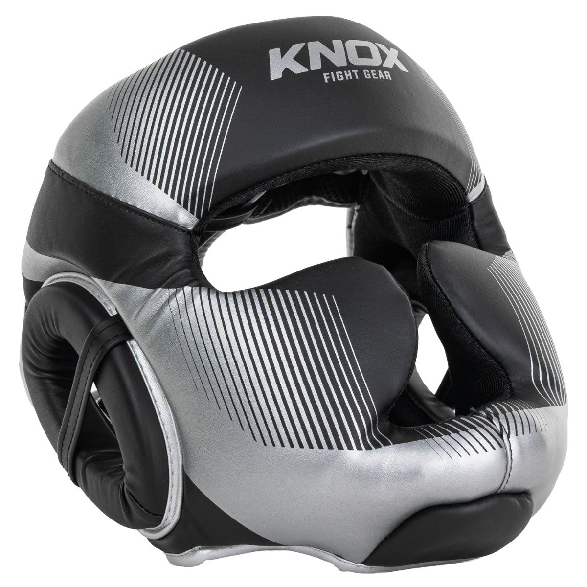 Knox Kask Bokserski Starter Czarny/Srebrny