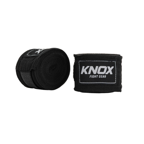 Knox Bandaże bokserskie 4m Czarne