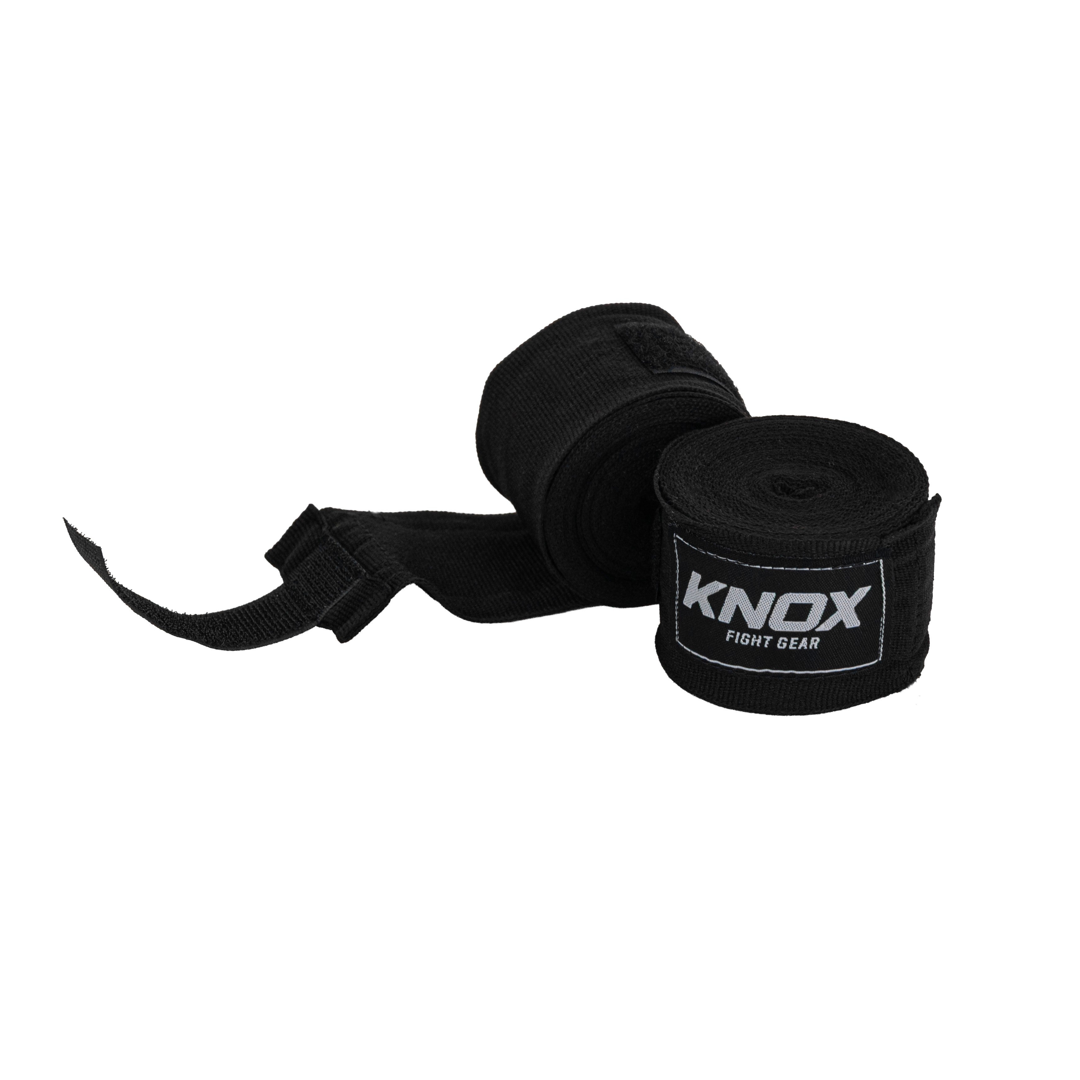 Knox Bandaże bokserskie 4m Czarne