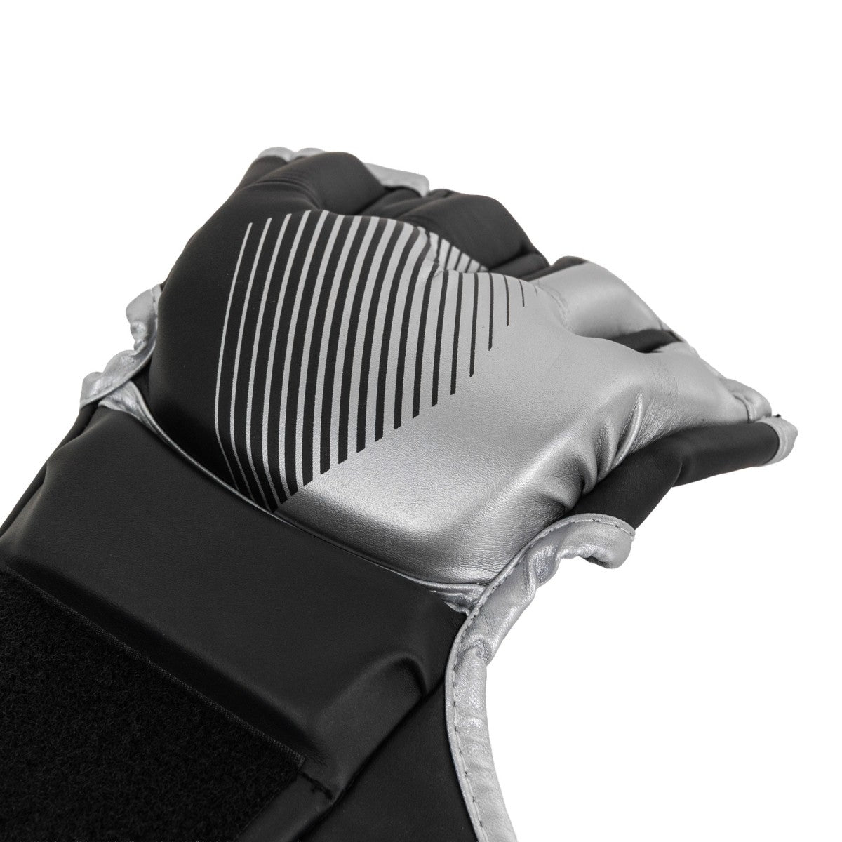 Knox Rękawice MMA Starter Czarne/Srebrne 4oz