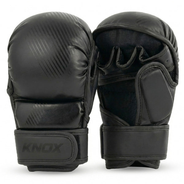 Knox Rękawice MMA Starter Czarne/Czarne 7oz