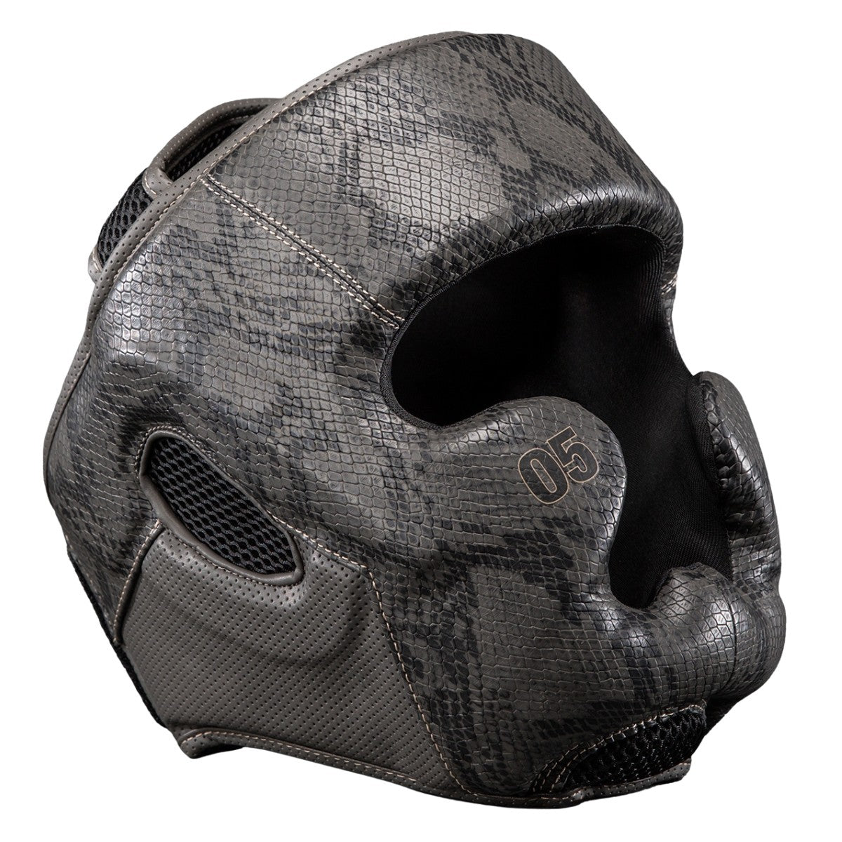 Venum Kask Bokserski Impact Evo Scales Ciemno Szary