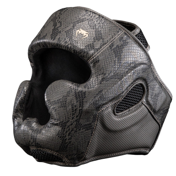 Venum Kask Bokserski Impact Evo Scales Ciemno Szary