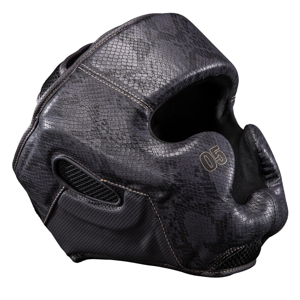 Venum Kask Bokserski Impact Evo Scales Ciemno Purpurowy
