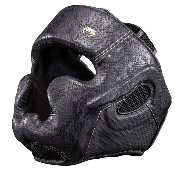 Venum Kask Bokserski Impact Evo Scales Ciemno Purpurowy