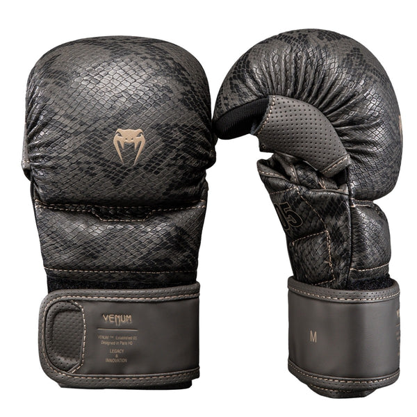 Venum Rękawice MMA Impact Evo Scales Ciemno Szare