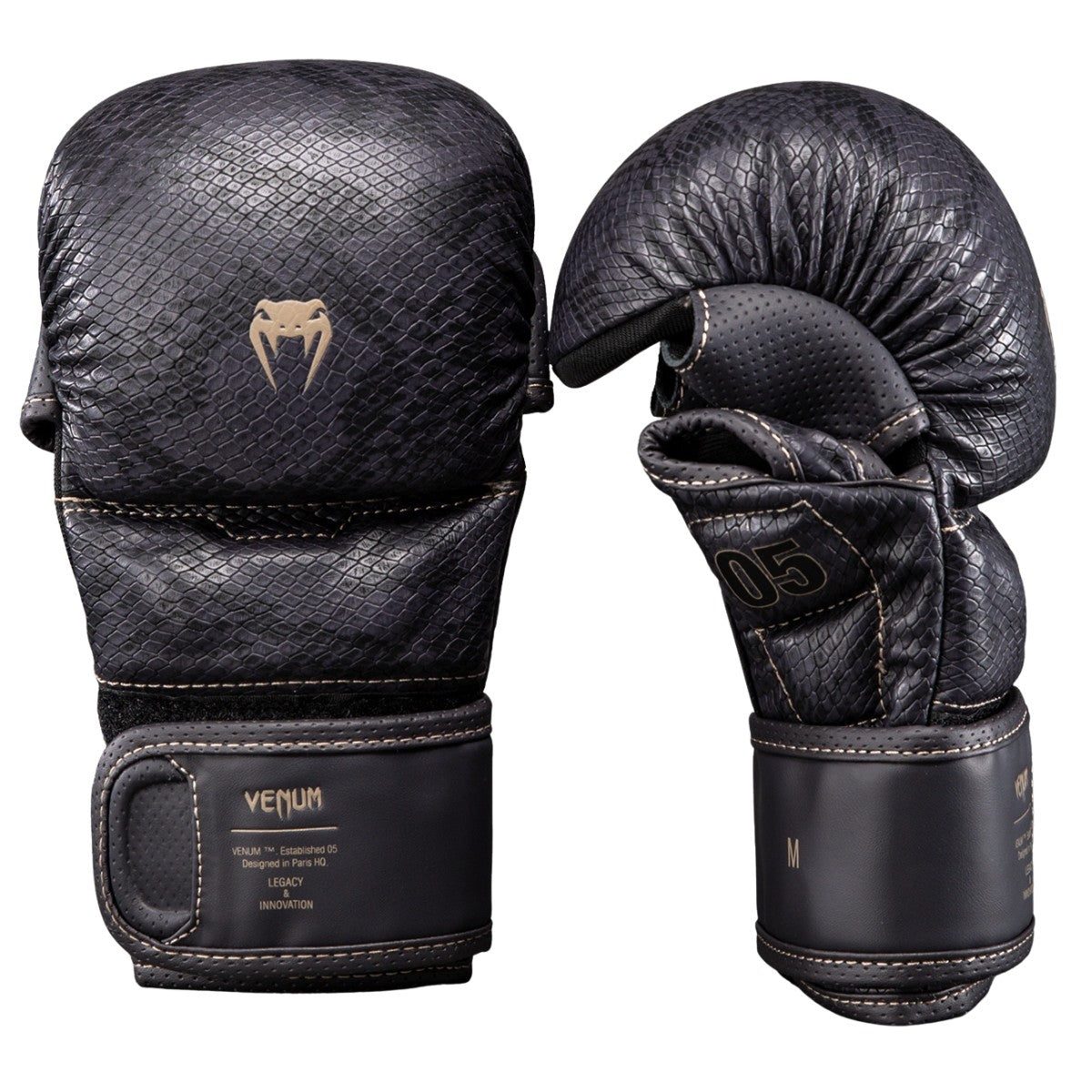 Venum Rękawice MMA Impact Evo Scales Ciemno Purpurowe