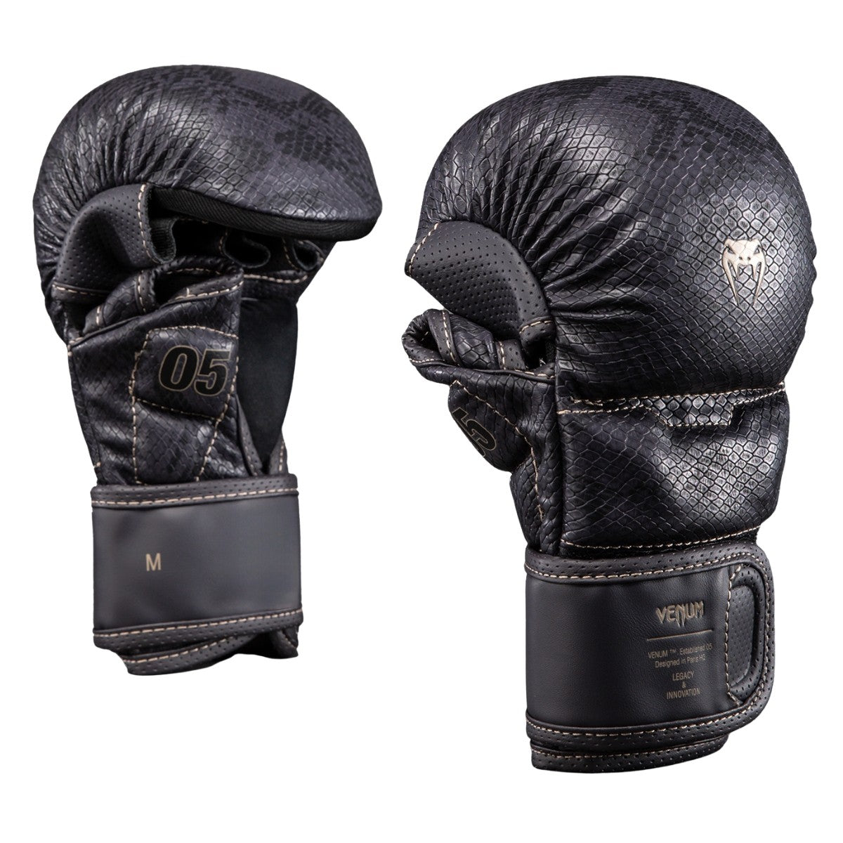 Venum Rękawice MMA Impact Evo Scales Ciemno Purpurowe