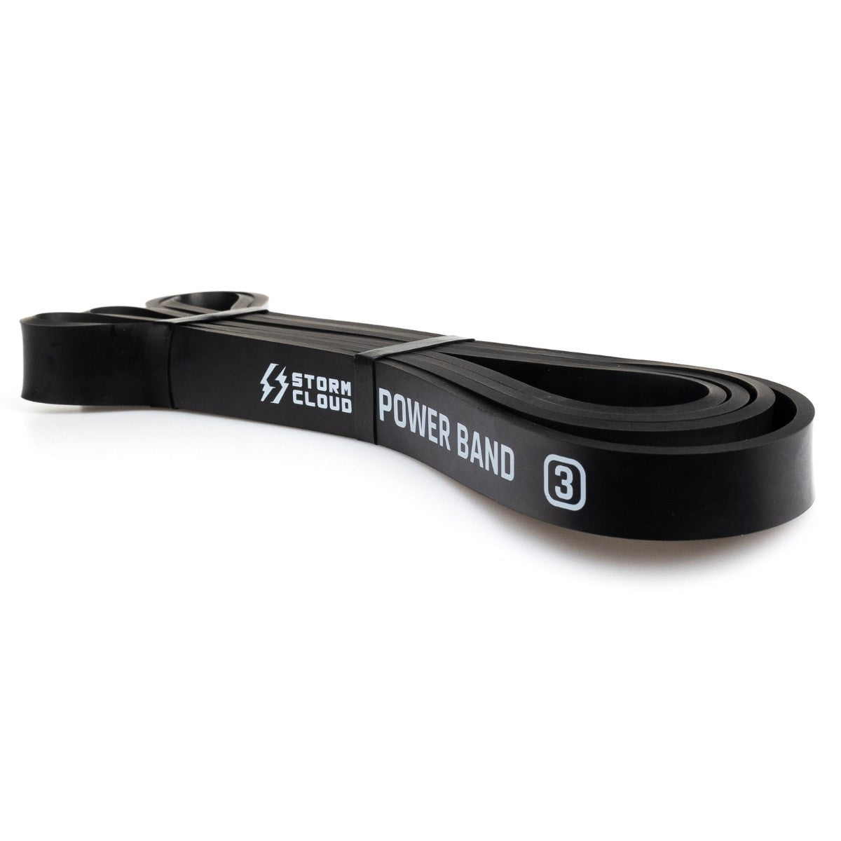 StormCloud Guma Oporowa Treningowa Power Band Czarna Lvl 3