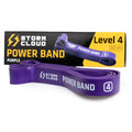 StormCloud Guma Oporowa Treningowa Power Band Fioletowa Lvl 4