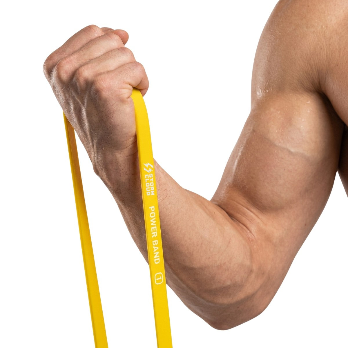 StormCloud Guma Oporowa Treningowa Power Band Żółta Lvl 1