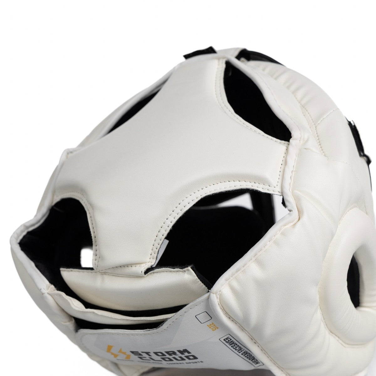 StormCloud Kask Bokserski HG1 z kratką Biały