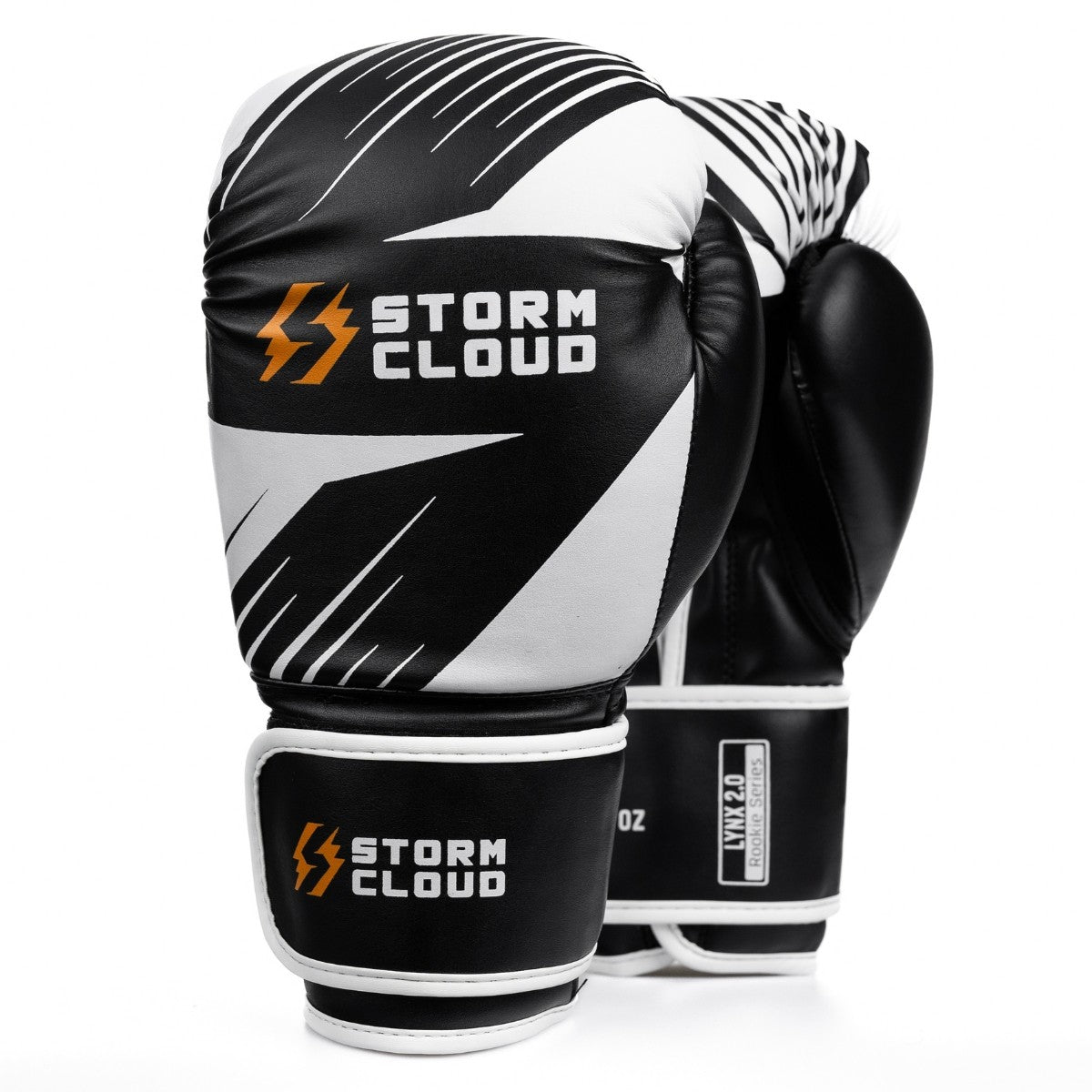 StormCloud Rękawice bokserskie Lynx 2.0 Czarno-Białe