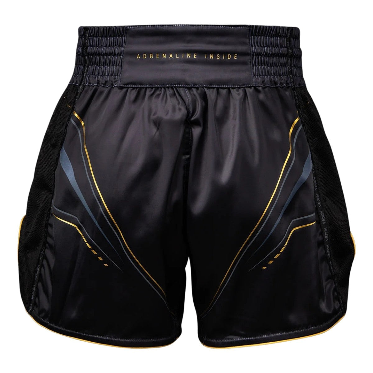 Venum Streamline Spodenki do Muay Thai Czarne/Złote