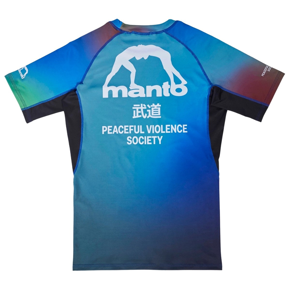 MANTO Rashguard Krótki Rękaw SOCIETY Gradient