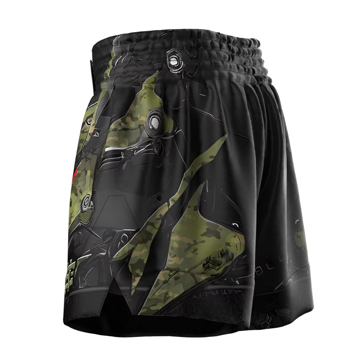 Extreme Hobby Spodenki Muay Thai Iron Force Czarne/Camo