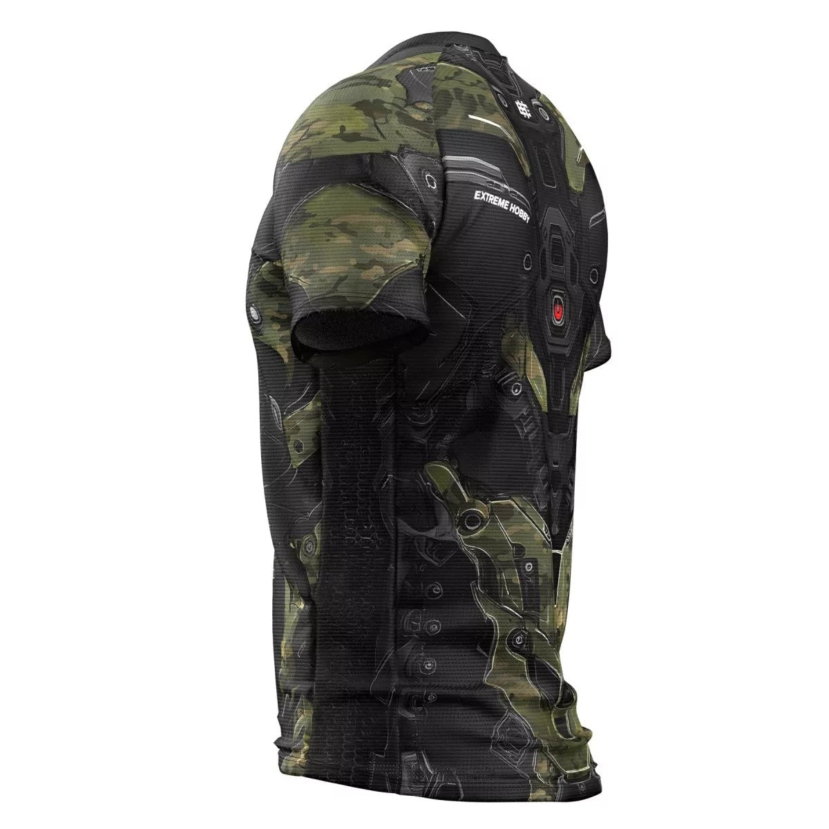 Extreme Hobby Koszulka Techniczna Iron Force Czarna/Camo