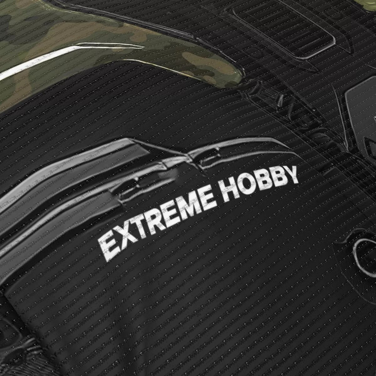 Extreme Hobby Koszulka Techniczna Iron Force Czarna/Camo