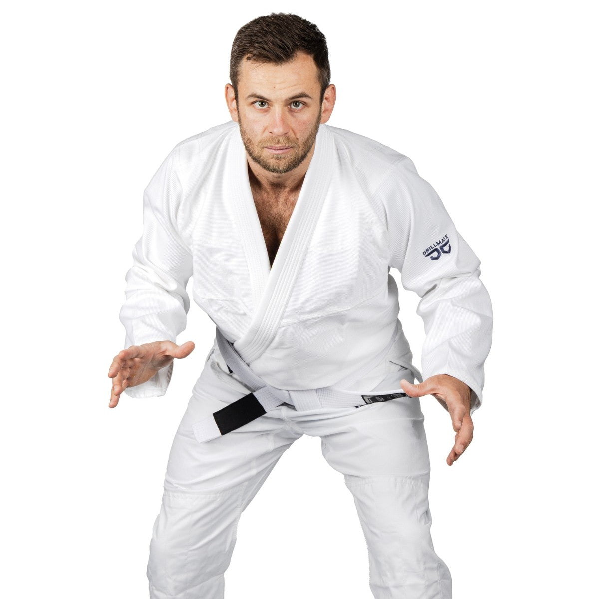 Drillmate Kimono/Gi Core Mate Białe + biały pas w komplecie