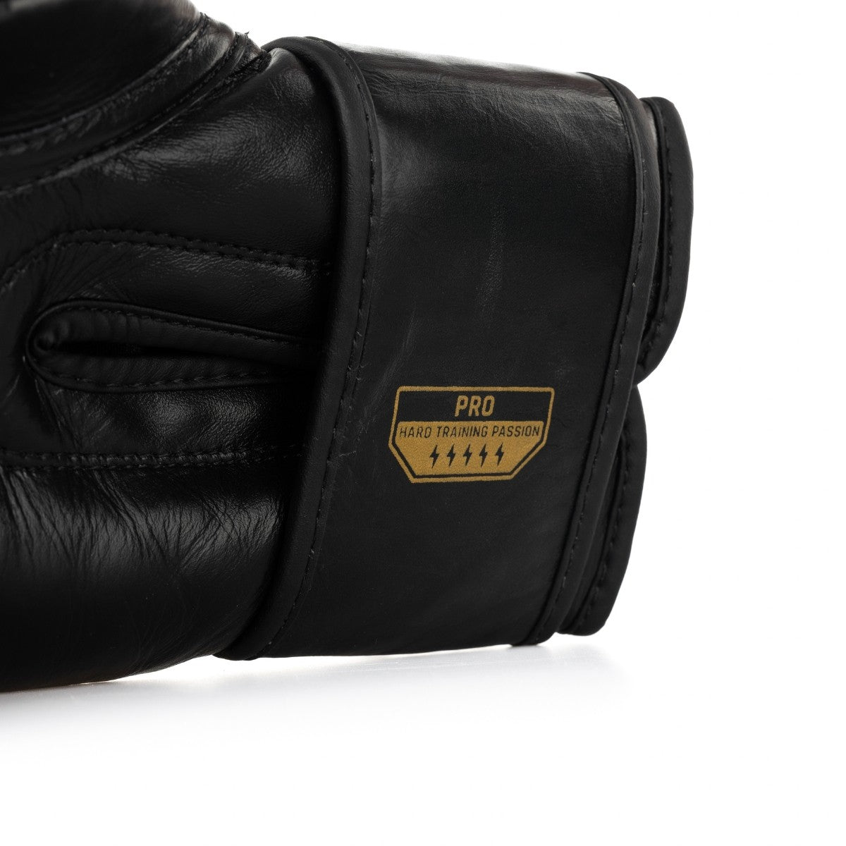 StormCloud Rękawice Bokserskie ze skóry bydlęcej Boxing Pro 2.0 Czarne/Złote
