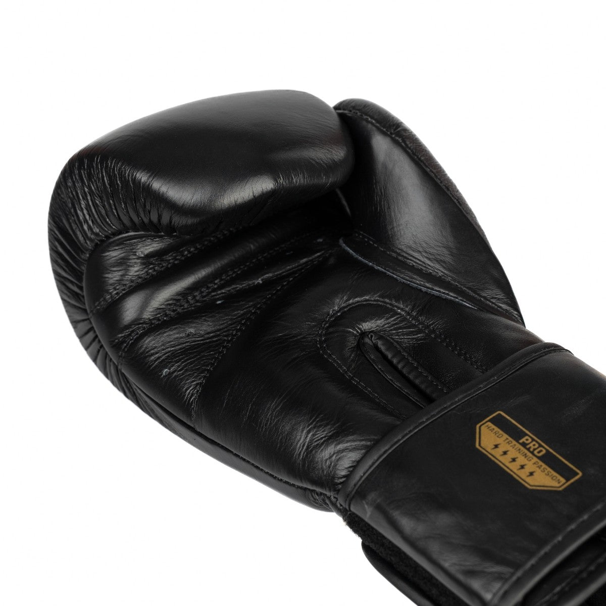 StormCloud Rękawice Bokserskie ze skóry bydlęcej Boxing Pro 2.0 Czarne/Złote