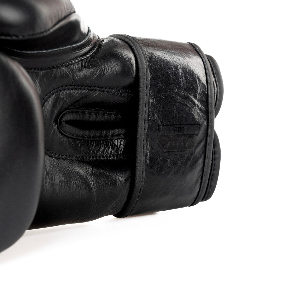 StormCloud Rękawice Bokserskie ze skóry bydlęcej Boxing Pro 2.0 Czarne/Czarne