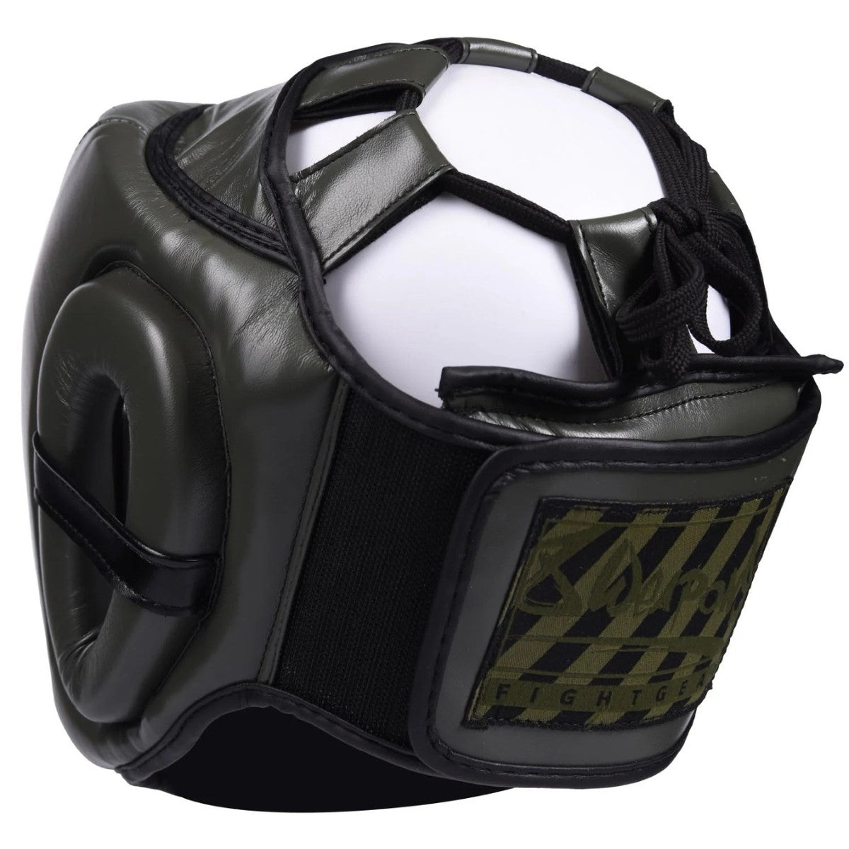 8 Weapons Kask Bokserski Unlimited Oliwkowy/Czarny