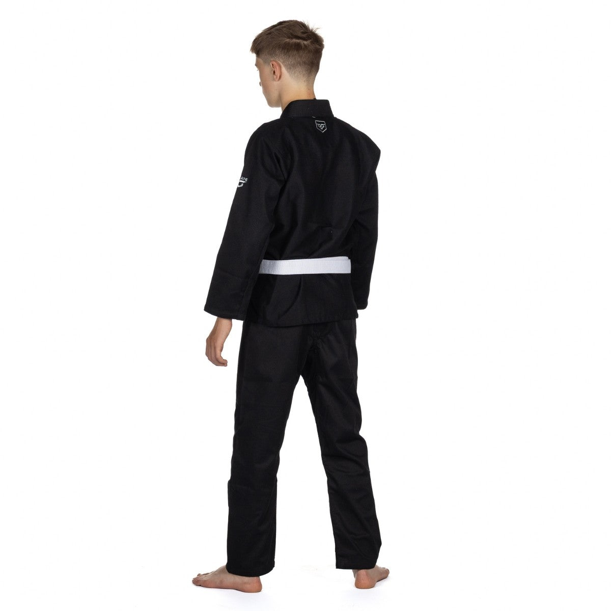 Drillmate Kimono/Gi Junior Core Mate dla dzieci Czarne + biały pas w komplecie