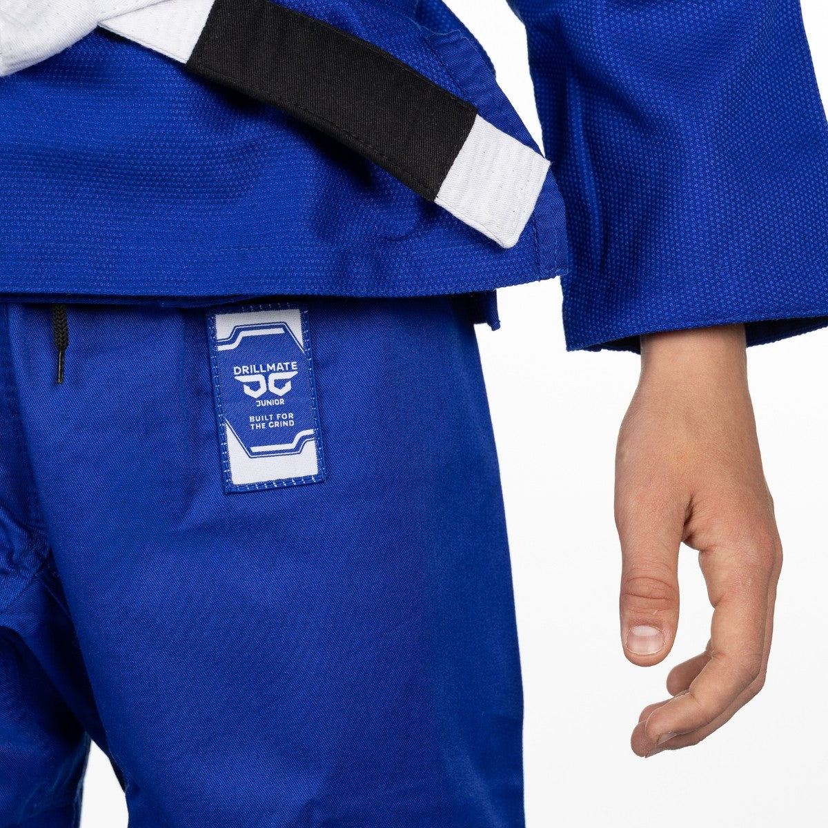 Drillmate Kimono/Gi Junior Core Mate dla dzieci Niebieskie + biały pas w komplecie