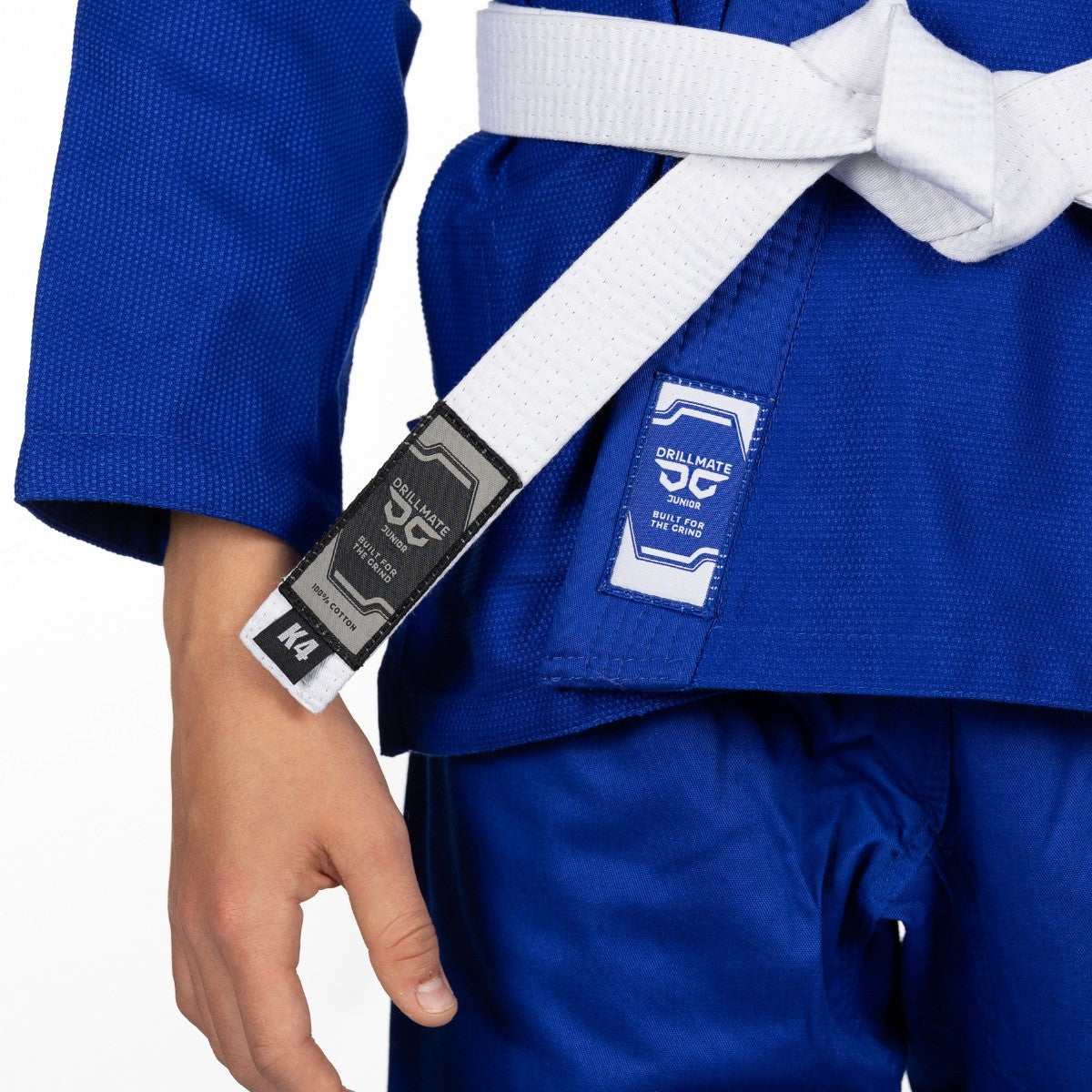 Drillmate Kimono/Gi Junior Core Mate dla dzieci Niebieskie + biały pas w komplecie