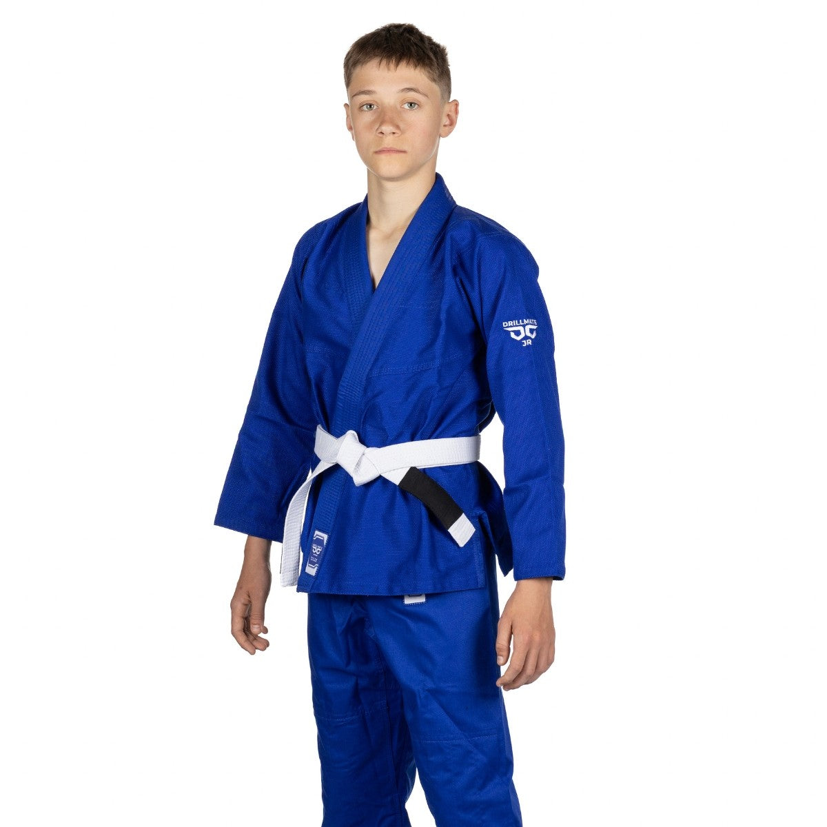 Drillmate Kimono/Gi Junior Core Mate dla dzieci Niebieskie + biały pas w komplecie