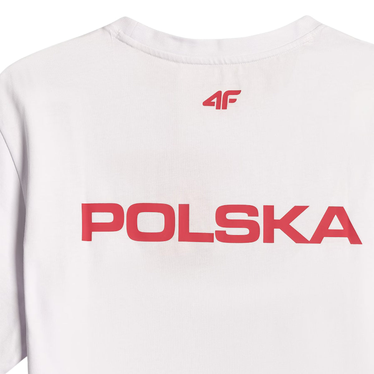 4F T-shirt kibica Polska Orzeł Biała