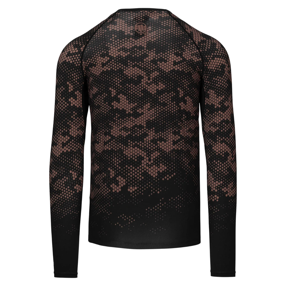 Pitbull Rashguard Hex Camo Hilltop Sand Długi rękaw