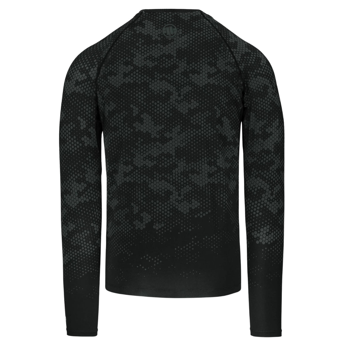 Pitbull Rashguard Hex Camo Hilltop Oliwkowy Długi rękaw