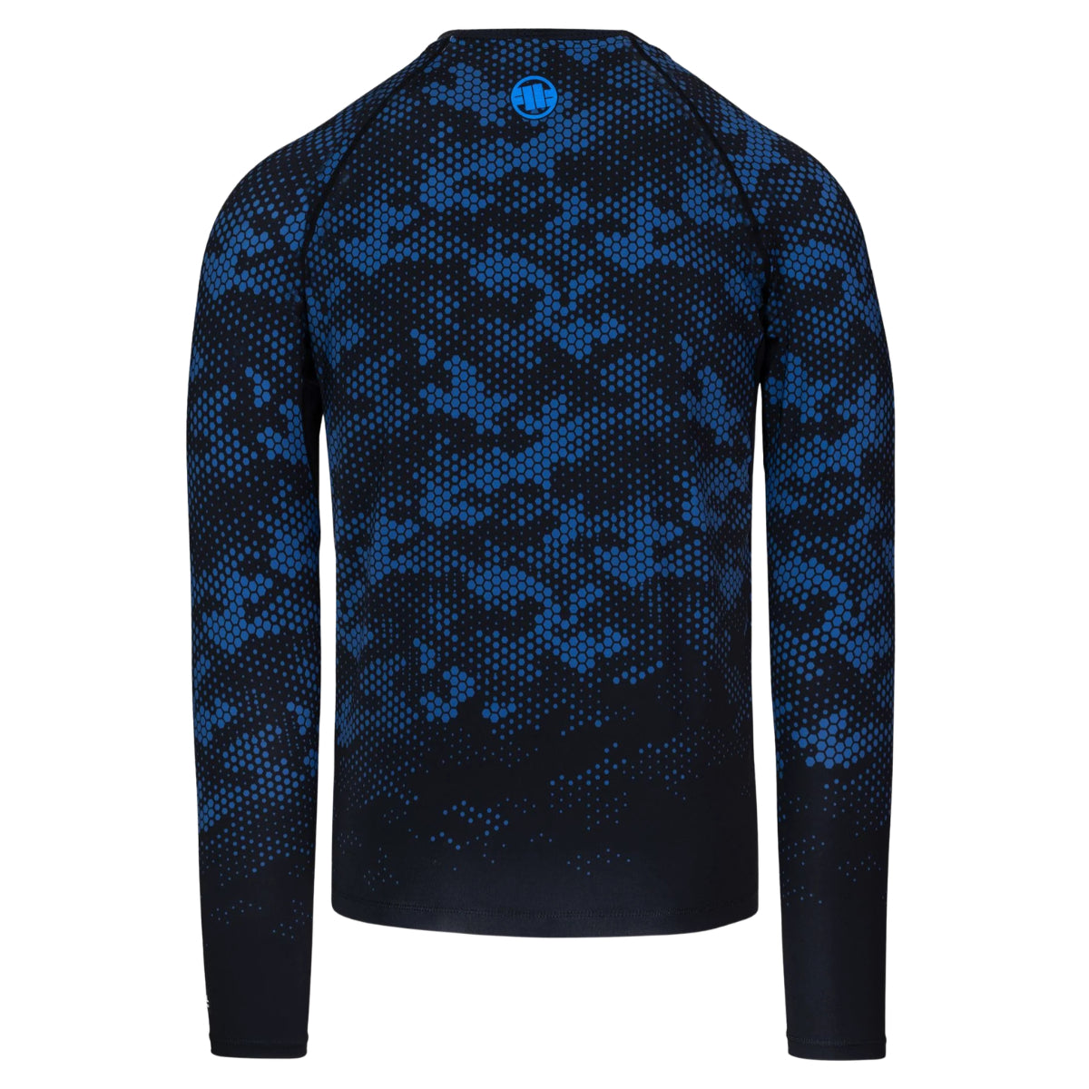 Pitbull Rashguard Hex Camo Hilltop Niebieski Długi rekaw