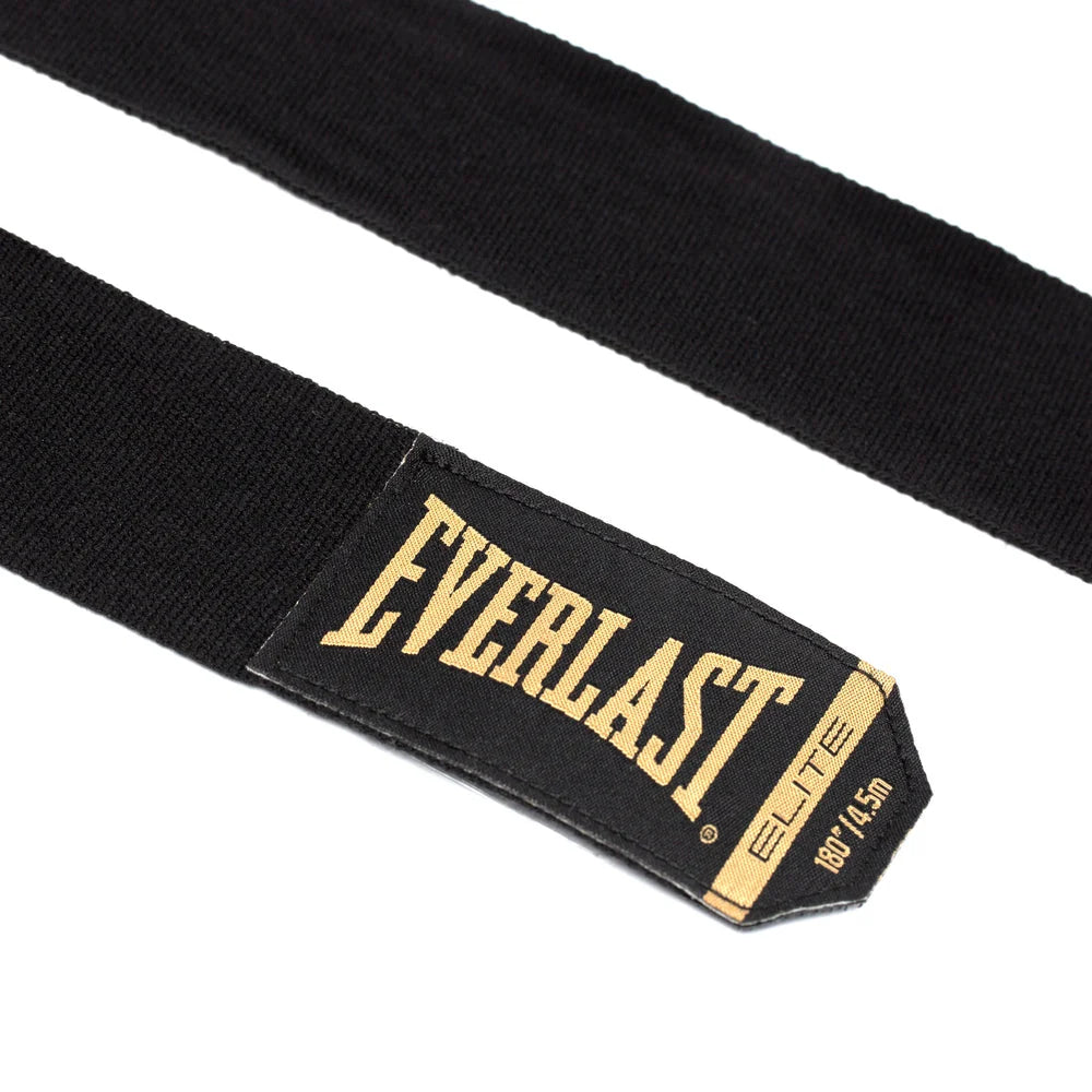 Everlast Owijki Bokserskie Elite Czarne 4,5m