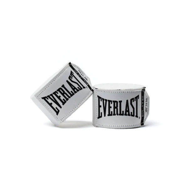 Everlast Owijki Bokserskie Elite Białe 4,5m