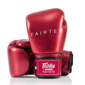Fairtex Rękawice Bokserskie BGV22 Metalic Czerwone
