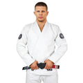 Ground Game Kimono/Gi BJJ Męskie Gamer Białe