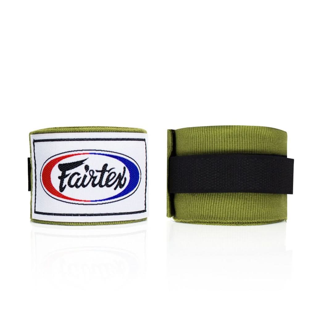 Fairtex Owijki Bokserskie - Bandaże HW2 Oliwkowe 3m