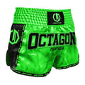 Octagon Spodenki Muay Thai Legion Future Premium Zielone neonowe