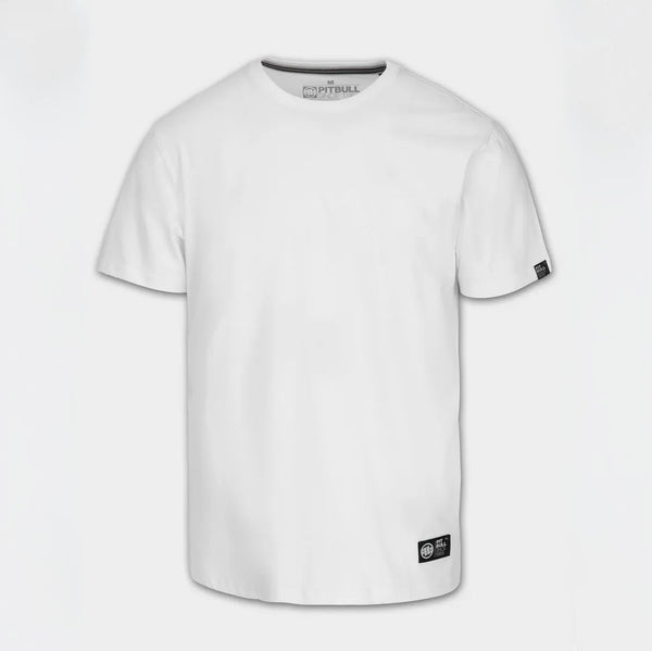Pitbull T-shirt Bawełniany No Logo Biały