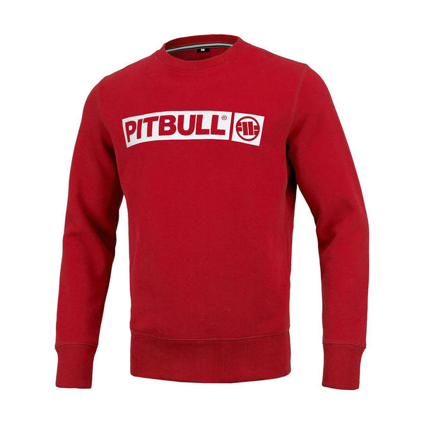 Pitbull Bluza Crewneck Terry Hilltop Czerwona