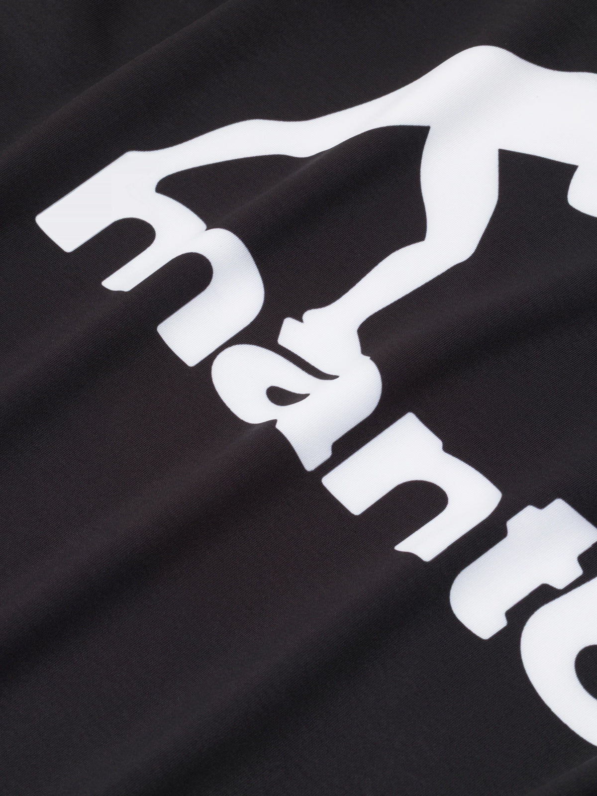 MANTO Rashguard Męski Krótki Rękaw LOGO DUAL Czarny