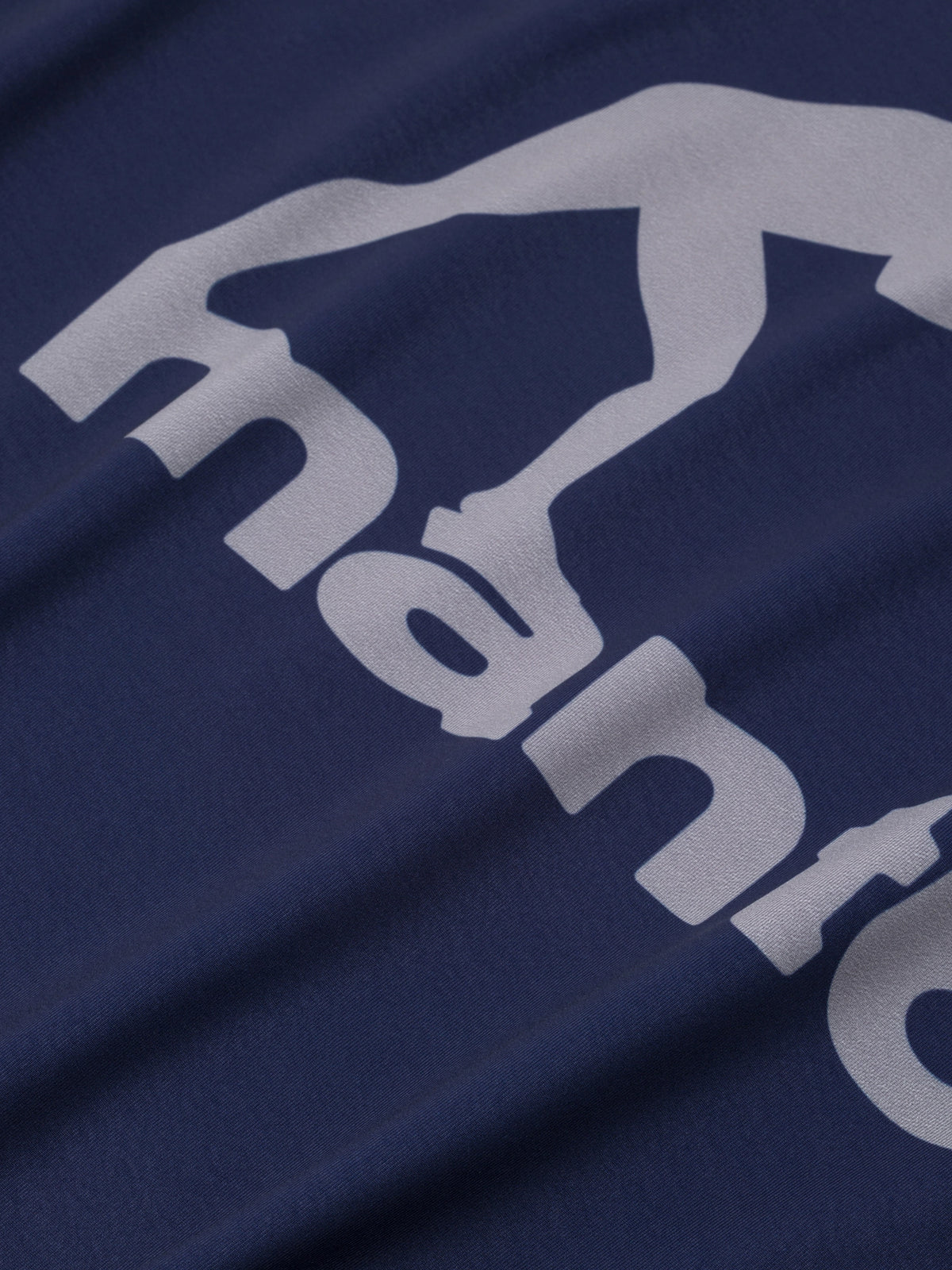 MANTO Rashguard Męski Krótki Rękaw LOGO DUAL Granatowy