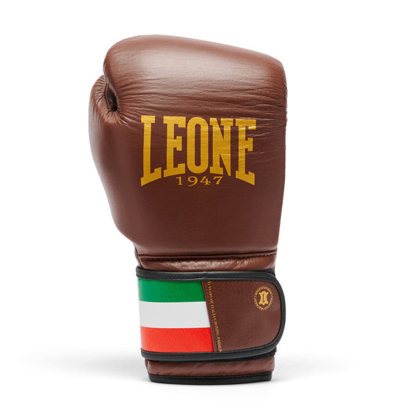 Leone Rękawice Bokserskie ITALY'47 Brązowe