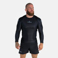 Progress Rashguard Męski Długi Rękaw Academy Czarny